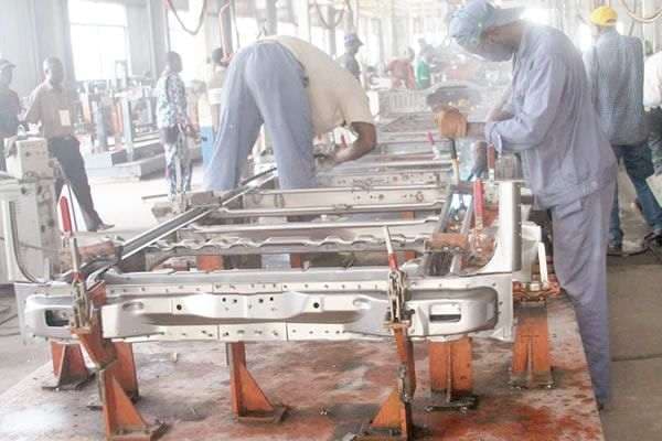 Factory production line